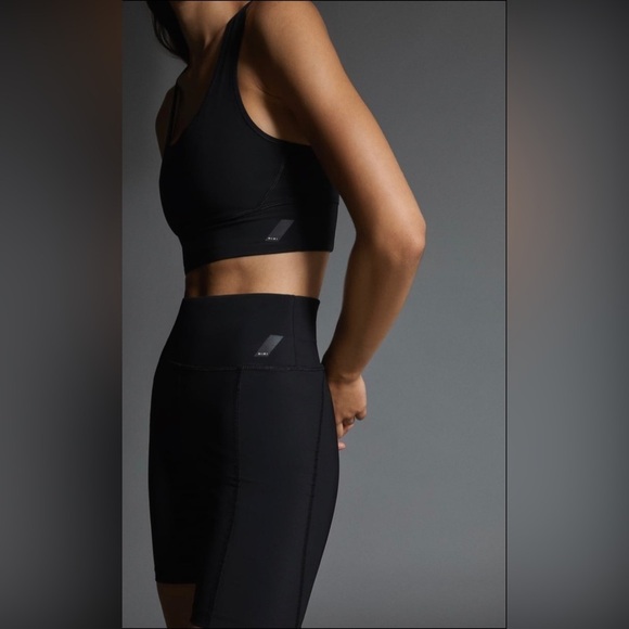 Zara Women Athleticz Black Summer Biker Beach Short Size XL - Picture 3 of 11